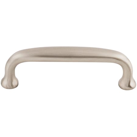Top Knobs Charlotte 3 Inch Center to Center Handle Cabinet Pull from the Asbury Collection Brushed Satin Nickel