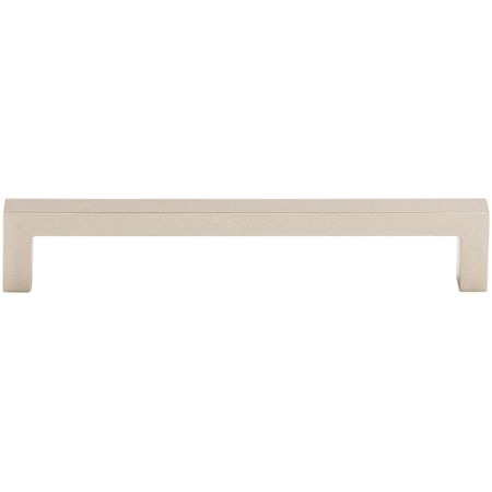 Top Knobs Square 6-5/16 Inch Center to Center Handle Cabinet Pull from the Asbury Collection Polished Nickel