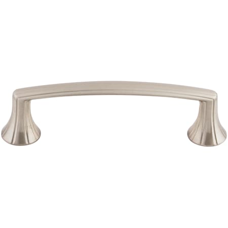 Top Knobs Rue 3-3/4 Inch Center to Center Handle Cabinet Pull from the Asbury Collection Brushed Satin Nickel