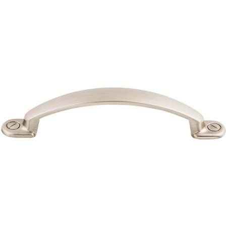 Top Knobs Arendal 3-3/4 Inch Center to Center Handle Cabinet Pull from the Asbury Collection Brushed Satin Nickel