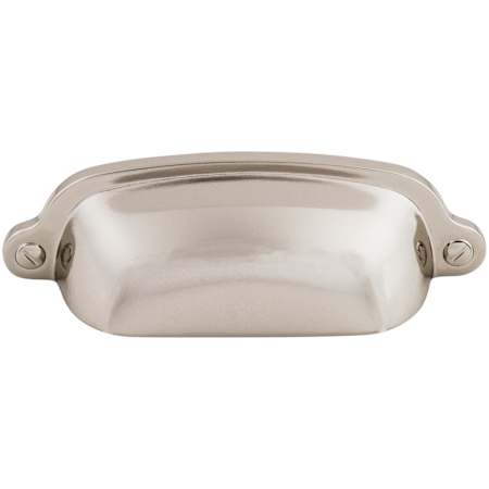 Top Knobs Cup 2-9/16 Inch Center to Center Cup Cabinet Pull from the Asbury Collection Polished Nickel
