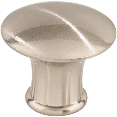 Top Knobs Lund 1-1/4 Inch Mushroom Cabinet Knob from the Asbury Collection Brushed Satin Nickel