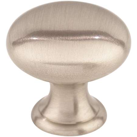 Top Knobs Mushroom 15/16 Inch Mushroom Cabinet Knob from the Asbury Collection Brushed Satin Nickel