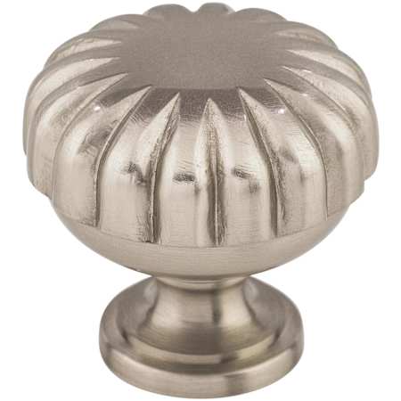 Top Knobs Melon 1-1/4 Inch Mushroom Cabinet Knob from the Asbury Collection Brushed Satin Nickel