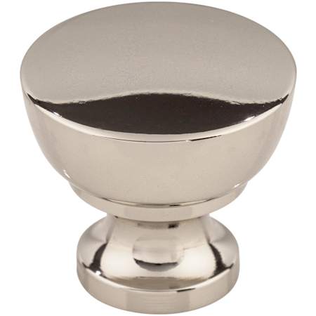 Top Knobs Bergen 1-1/4 Inch Mushroom Cabinet Knob from the Asbury Collection Polished Nickel