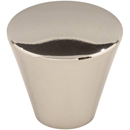 Top Knobs Cone 1-1/16 Inch Conical Cabinet Knob from the Asbury Collection Polished Nickel