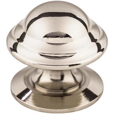 Top Knobs Empress 1-3/8 Inch Mushroom Cabinet Knob from the Asbury Collection Polished Nickel