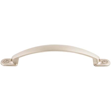 Top Knobs Arendal 5-1/16 Inch Center to Center Handle Cabinet Pull from the Asbury Collection Brushed Satin Nickel