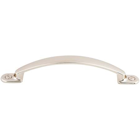 Top Knobs Arendal 5-1/16 Inch Center to Center Handle Cabinet Pull from the Asbury Collection Polished Nickel