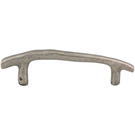 Top Knobs Twig 3-1/2 Inch Center to Center Designer Cabinet Pull from the Aspen Collection Silicon Bronze Light