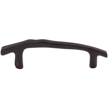 Top Knobs Twig 3-1/2 Inch Center to Center Designer Cabinet Pull from the Aspen Collection Medium Bronze