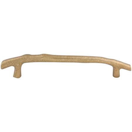 Top Knobs Twig 12 Inch Center to Center Designer Cabinet Pull from the Aspen Collection Light Bronze