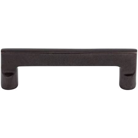 Top Knobs Flat 4 Inch Center to Center Handle Cabinet Pull from the Aspen Collection Medium Bronze