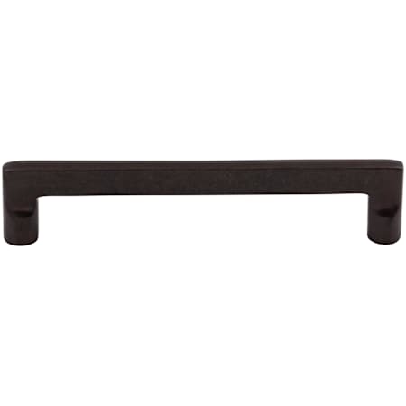 Top Knobs Flat 6 Inch Center to Center Handle Cabinet Pull from the Aspen Collection Medium Bronze