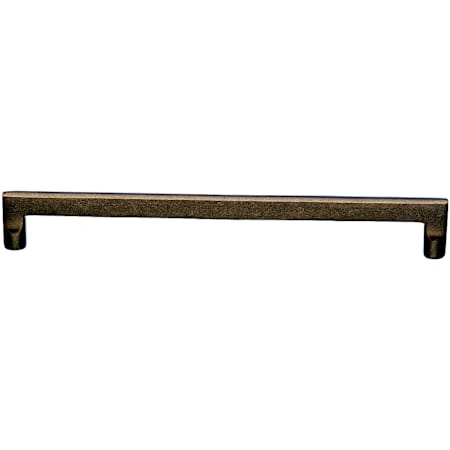 Top Knobs Flat 18 Inch Center to Center Handle Cabinet Pull from the Aspen Collection Light Bronze