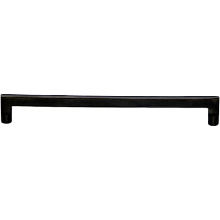 Top Knobs Flat 18 Inch Center to Center Handle Cabinet Pull from the Aspen Collection Medium Bronze