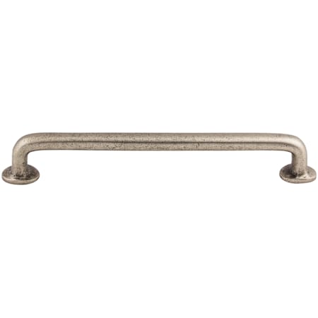 Top Knobs Rounded 9 Inch Center to Center Handle Cabinet Pull from the Aspen Collection Silicon Bronze Light