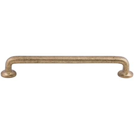 Top Knobs Rounded 9 Inch Center to Center Handle Cabinet Pull from the Aspen Collection Light Bronze
