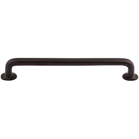 Top Knobs Rounded 9 Inch Center to Center Handle Cabinet Pull from the Aspen Collection Medium Bronze