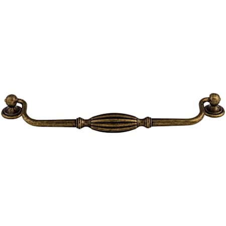 Top Knobs Tuscany 8-13/16 Inch Center to Center Drop Cabinet Pull German Bronze