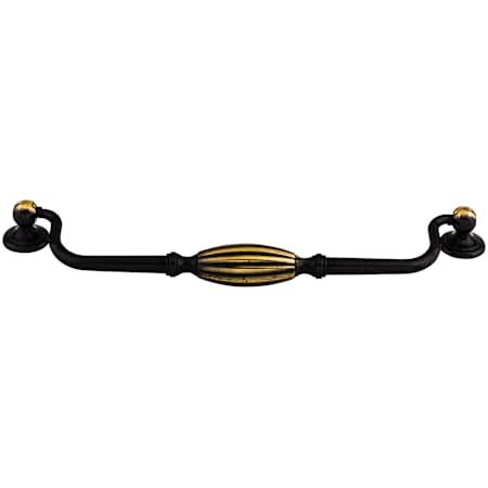 Top Knobs Tuscany 8-13/16 Inch Center to Center Drop Cabinet Pull Dark Antique Brass