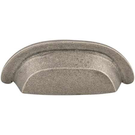 Top Knobs Cup 3 Inch Center to Center Cup Cabinet Pull from the Aspen Collection Silicon Bronze Light