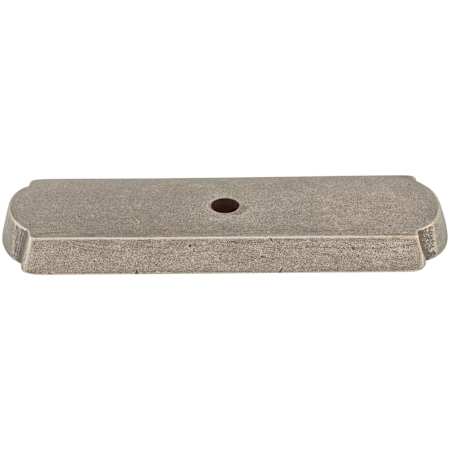 Top Knobs Rectangle 2-1/2 Inch Long Knob Backplate from the Aspen Series Silicon Bronze Light