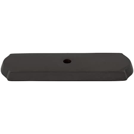 Top Knobs Rectangle 2-1/2 Inch Long Knob Backplate from the Aspen Series Medium Bronze