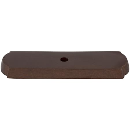 Top Knobs Rectangle 2-1/2 Inch Long Knob Backplate from the Aspen Series Mahogany Bronze