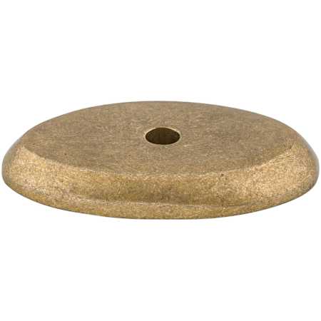 Top Knobs Oval 1-1/2 Inch Knob Backplate from the Aspen Series Light Bronze