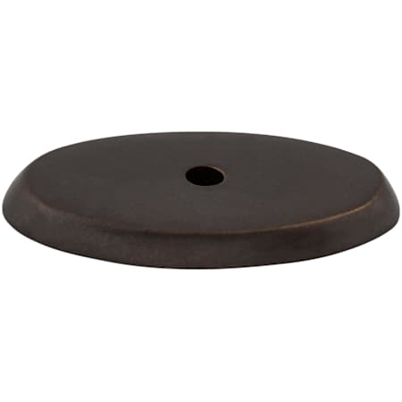 Top Knobs Oval 1-3/4 Inch Knob Backplate from the Aspen Series Medium Bronze