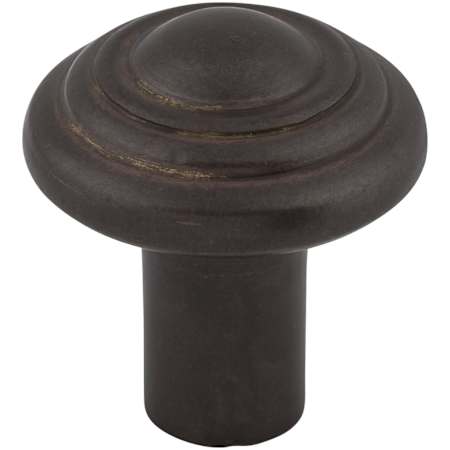 Top Knobs Button 1-1/4 Inch Mushroom Cabinet Knob from the Aspen Collection Medium Bronze