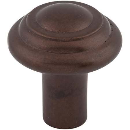 Top Knobs Button 1-1/4 Inch Mushroom Cabinet Knob from the Aspen Collection Mahogany Bronze
