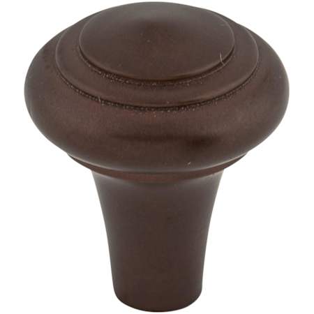 Top Knobs Peak 1 Inch Mushroom Cabinet Knob from the Aspen Collection Mahogany Bronze