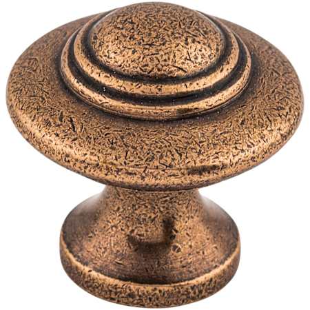 Top Knobs Ascot 1-1/4 Inch Mushroom Cabinet Knob from the Britannia Collection Antique Copper