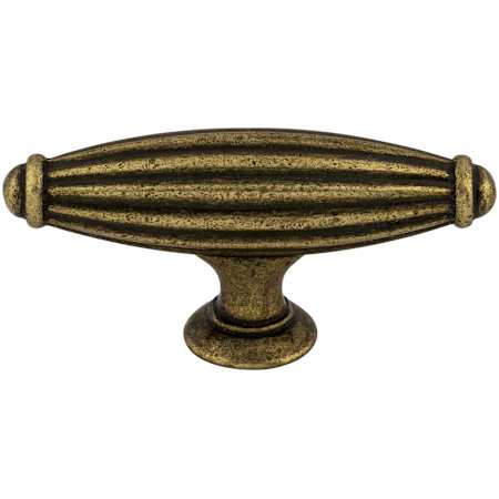 Top Knobs T-Handle 2-5/8 Inch Bar Cabinet Knob from the Tuscany Collection German Bronze