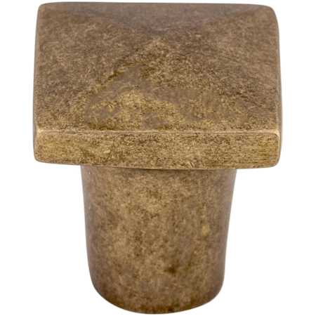 Top Knobs Square 3/4 Inch Square Cabinet Knob from the Aspen Collection Light Bronze