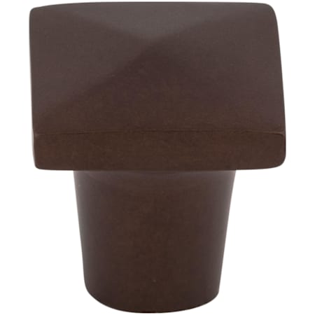 Top Knobs Square 3/4 Inch Square Cabinet Knob from the Aspen Collection Mahogany Bronze
