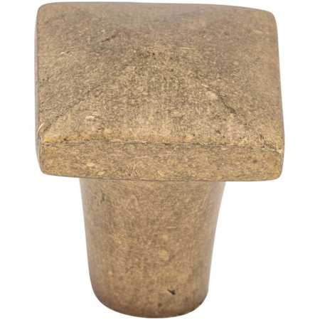 Top Knobs Square 7/8 Inch Square Cabinet Knob from the Aspen Collection Light Bronze
