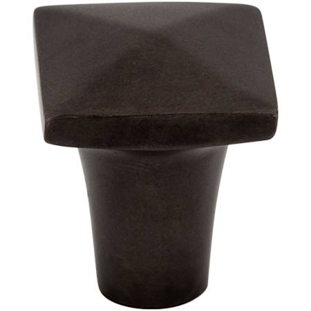 Top Knobs Square 7/8 Inch Square Cabinet Knob from the Aspen Collection Medium Bronze