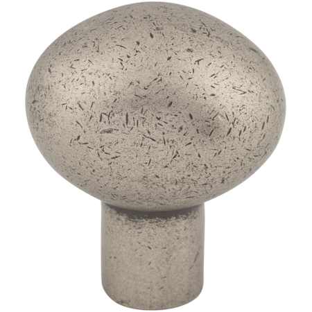 Top Knobs Small 1-3/16 Inch Oval Cabinet Knob from the Aspen Collection Silicon Bronze Light