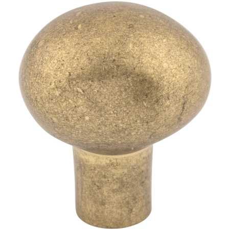 Top Knobs Small 1-3/16 Inch Oval Cabinet Knob from the Aspen Collection Light Bronze