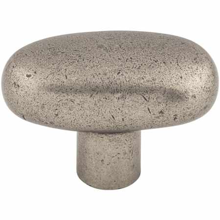 Top Knobs Large 2 Inch Oval Cabinet Knob from the Aspen Collection Silicon Bronze Light
