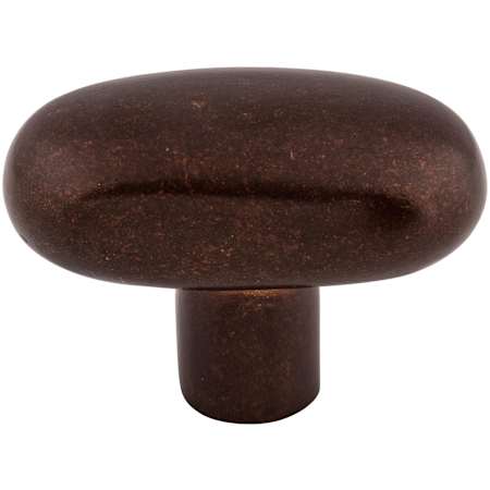 Top Knobs Large 2 Inch Oval Cabinet Knob from the Aspen Collection Mahogany Bronze