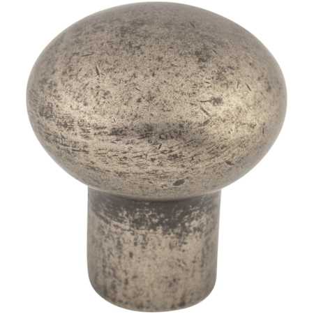 Top Knobs Rounded 7/8 Inch Mushroom Cabinet Knob from the Aspen Collection Silicon Bronze Light