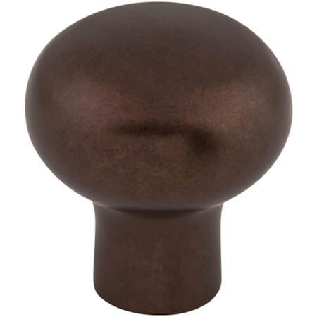 Top Knobs Rounded 7/8 Inch Mushroom Cabinet Knob from the Aspen Collection Mahogany Bronze