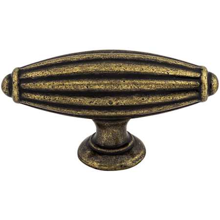Top Knobs T-Handle 2-7/8 Inch Bar Cabinet Knob from the Tuscany Collection German Bronze