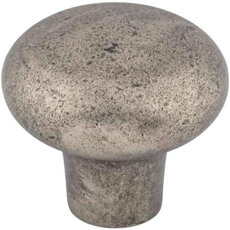 Top Knobs Rounded 1-3/8 Inch Mushroom Cabinet Knob from the Aspen Collection Silicon Bronze Light