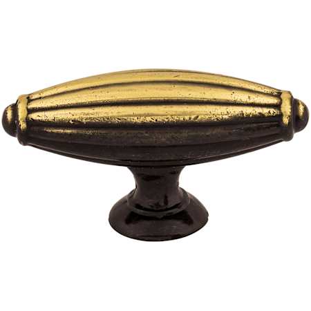 Top Knobs T-Handle 2-7/8 Inch Bar Cabinet Knob from the Tuscany Collection Dark Antique Brass