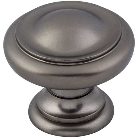 Top Knobs Nouveau III 1-1/8 Inch Mushroom Cabinet Knob Ash Gray